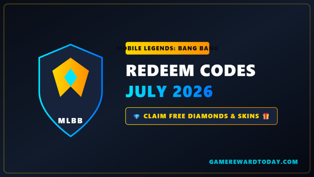 Mobile Legends Redeem Codes July 2026 – Free Diamonds & Skins