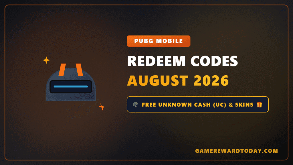 PUBG Mobile Redeem Codes