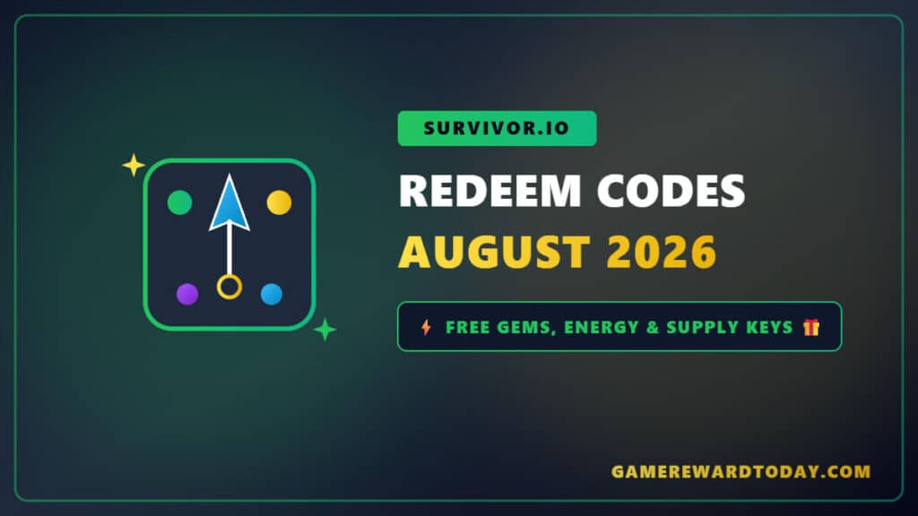 Survivor io Redeem Codes