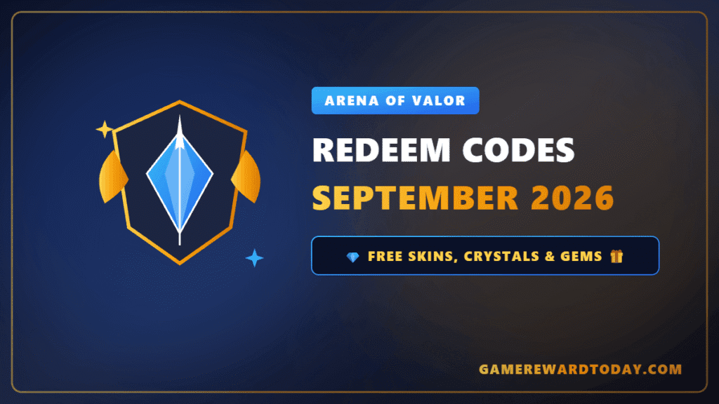 Arena of Valor Redeem Codes