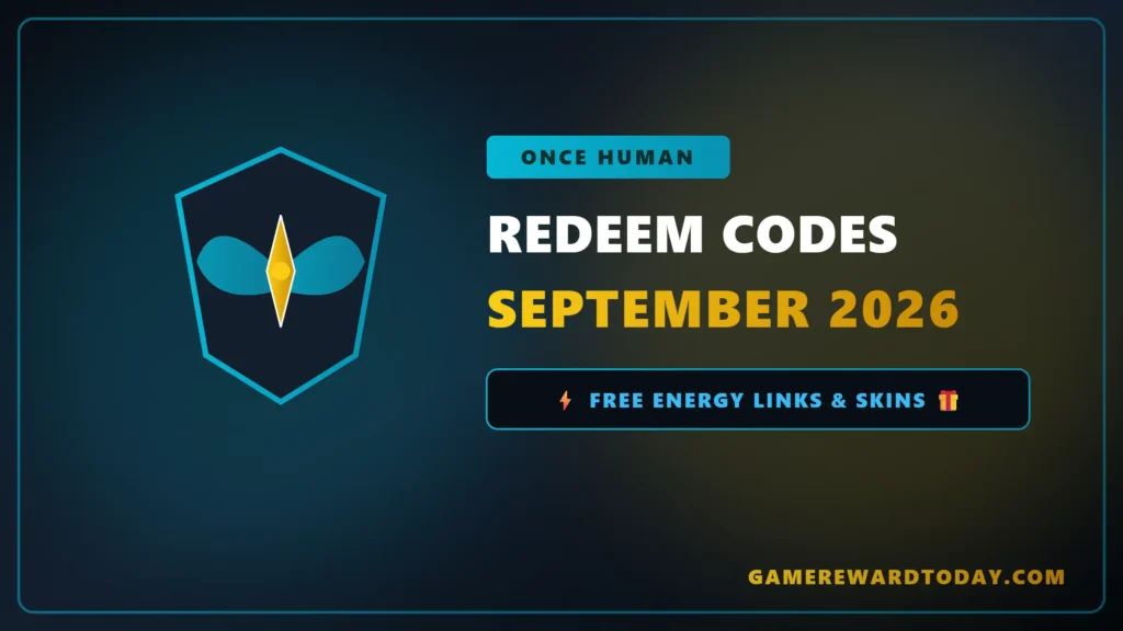 Once Human Redeem Codes