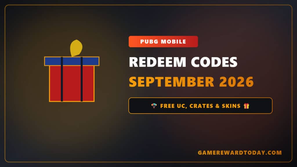 PUBG Mobile Redeem Codes